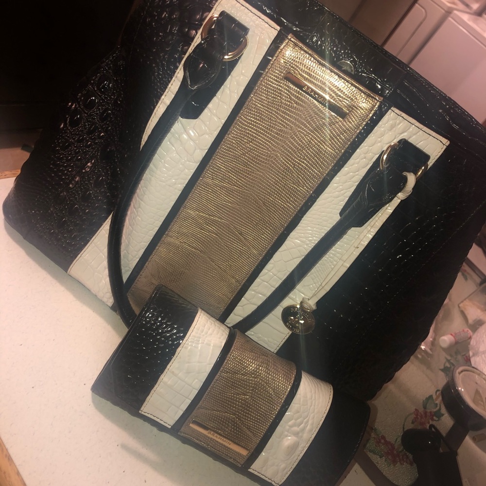 Brahmin purse and wallet